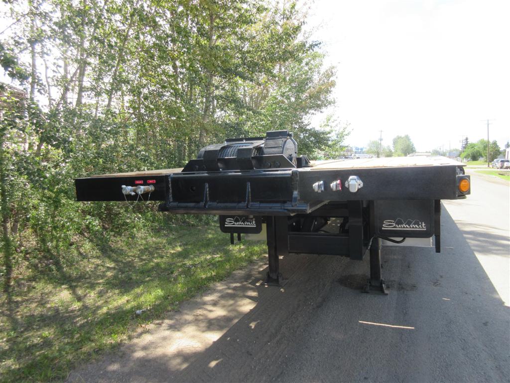 Tridem Recovery Trailer Back View